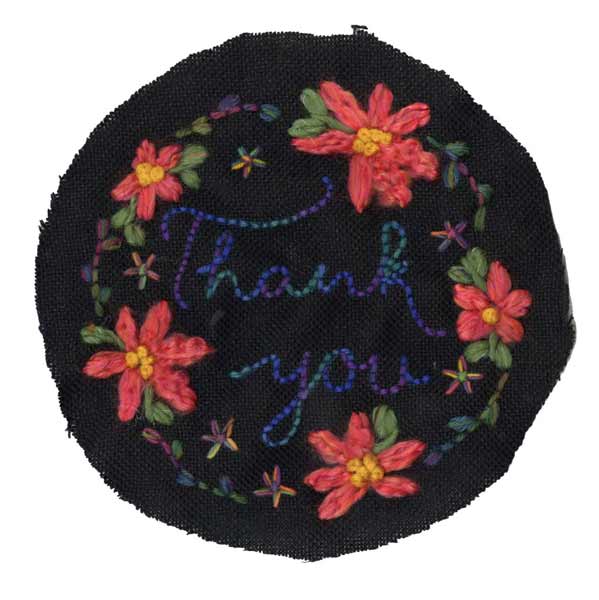 Embroidered Spring Flowers! Taught by Nora Rickey