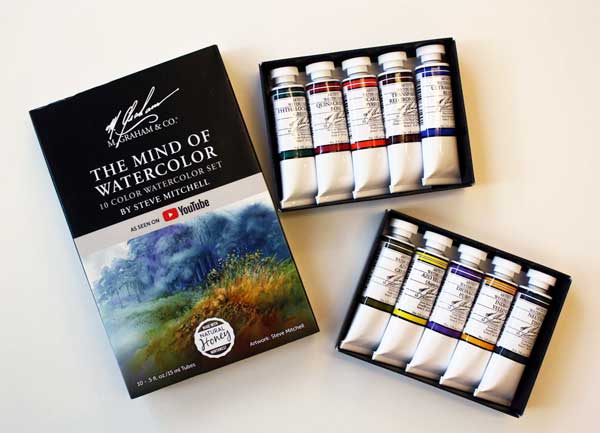 Introducing the Special Edition Steve Mitchell Watercolor Set by M